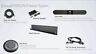 998-8800-200 Vaddio Huddle Station Camera Conference Dock System Network Hdmi Pc