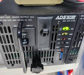 48fp1000 Ads Flexpower 48vdc 20a Power Rectifier Module Tested - Works Nos