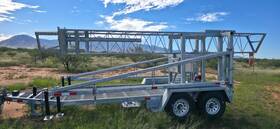 Mhc-21 Alltech 2021 Mobile Tower Trailer 21 26 Ft Mast Gov Spec Mint