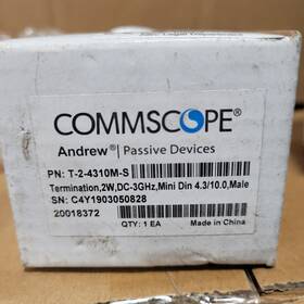 T-2-dm Andrew/commscope Lot Of 4 Termination 2w Dc-3ghz New
