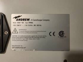 Tprn14 Andrew Andrew/commscope Model Ion-b Subrack Ac Active Bp 19 Inch X 4he