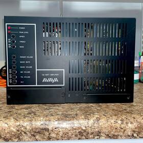 408186088 Avaya Bogen Lucent 100-watt Telephone Paging Amplifier Wall Or Rack Mountable