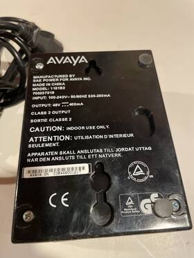 700237019 Avaya 1151b2 Power Supply