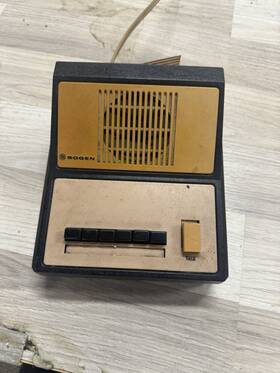 Ie-7a Bogen Vintage Intercom Desk Station Industrial Office Speaker