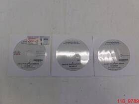 2000.4.6 Cisco 200046 Qty 3 Cd Ip Telephony Server Win 2000 Svr/advanced Os Software