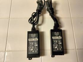 341-0556-01 Cisco Poe16u-1af Lot Of 2 Power Injector 56v 0.285a