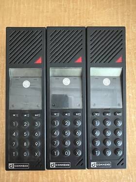 Ee411s.c Commend 4-wire Desktop Station With 6-digit Display Handset Functionality Blk