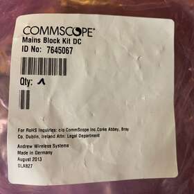 7645067 Commscope Andrew Ion Mains Block Kit Dc New