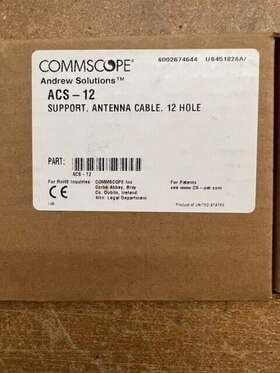 Acs-12 Commscope Antenna And Rru Cable Support Bracket For Up To 12 Cables