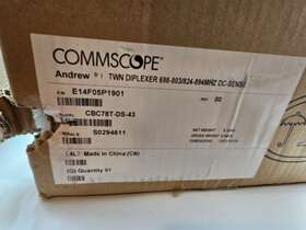 Cbc78t-ds-43 Commscope 698-803/824-894mhz Twin Diplexer New