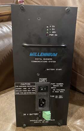 189129-102 Cortelco Millennium Power Supply P/n Made In Usa
