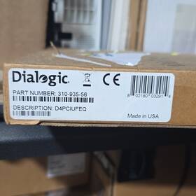 310-935-56 Dialogic D4pciufeq Telecom Card/system Module Mpn