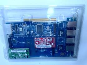 Tdm410 Digium Digit Wildcard Pci Analog Telephony Card With X100m And S110m Fxs Modules