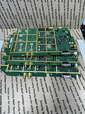 S911301217 Ericsson Lot Of 3 Radio Access Boards/full Gold Plated Back/telecom Scrap/parts