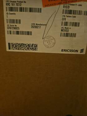 Ta8akrc161707-2 Ericsson Remote Radio Head 8843 Krc 161 707/2 B2 B66a Mint