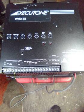 Wma-35 Executone Watt 120volt A/c Intercom/amplifier