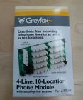 10-location F7554 Greyfox Onq Legrand Telephone Module Line Seizure 871744100536