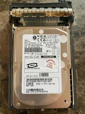 Mas3367nc Fujitsu 3.5 Inch 36 Gb 15k Rpm 80 Pin Scsi Internal Hd With Caddy