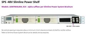 J2007003l004x Ge 150039543 Ge/abb Sps-48v Slimline Power Shelf Lineage New In Box