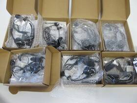 27214102 Gn Netcom Lot Of Adp-ii Headset And 2 Mpa Ii Amplifiers