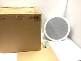Spa-c110w Hanwha Ip Audio Ceiling Speaker 6 Dbv 3 Db Built In 10w