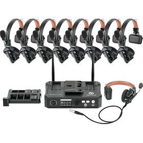 Hollyland 191460003127 Solidcom C1 Pro Full-duplex Enc Intercom System With 9x Headsets Hub