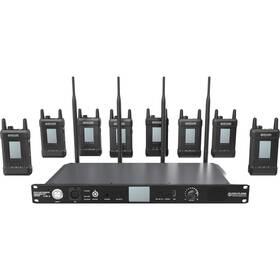 Syscom-1000t-8b Hollyland Syscom 1000t Full Duplex Intercom System 1 Base Station 8 Beltpacks