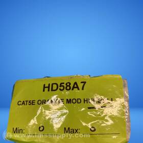 Hd58a7 Hubbell Cat5 Wall Plate Fnip