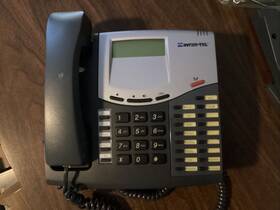 550.8520 Inter-tel Intertel Axxess Phone Slate Blue/gray