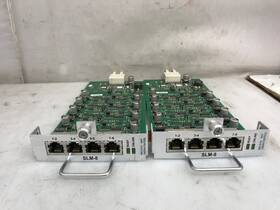 580.2101 Inter-tel Lot Of 2 Mitel 5000 Slm-8 8-port Single Line Module