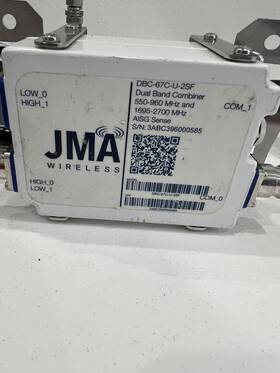 Dbc-67c-u-2sf Jma Wireless Dual Band Combiner 550-960mhz And 1695-2700mhz