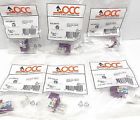Kmja610 Lot Of Optical Cable Modular Jack Purple 769555020245