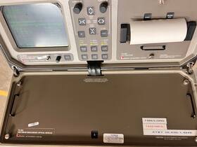 Td-9950 Laser Precision Corps. Corp. Opt Time Domain Reflectometer Has Power/ Untested