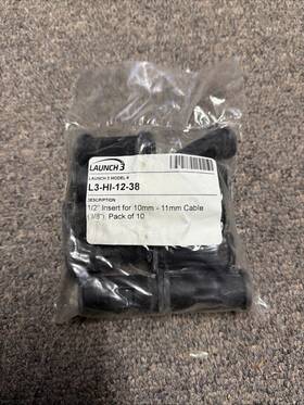 L3-hi-12-38 Launch 3 Launch3 Grommet 1/2 Inch Barrel Cushion Hanger 10mm-11mm Or 3/8 New Pack Of 10