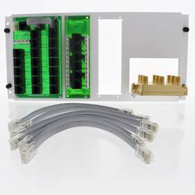 47607-aht Leviton White Modular Distribution Board And Home Telephone Video Panel