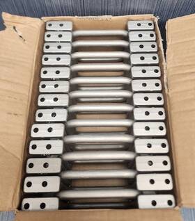 Si-4754 Maclean Senior Lot Of X 25 Distribution Ring 3.11 In Ring/saddle Aluminum