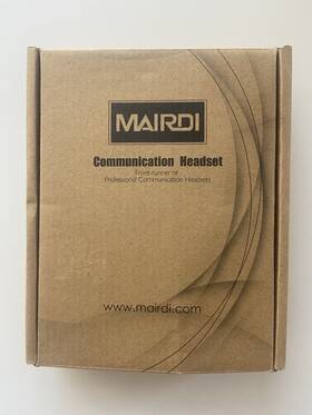 Mairdi 6920340401692 Communication Headset New In Open Box