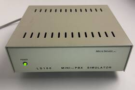 8101788 Micro Seven Ls100 Mini-pbx Simulator 4-line Telephone Loop Tester And Demonstrator