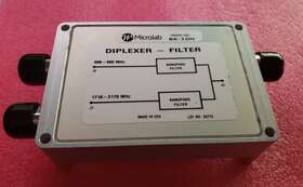 Bk-10n Microlab Diplexer Filter Model 694 - 960/1710 2170 Mhz