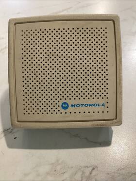 Tsn6022b Motorola Speaker With Mount Untested Buying As Is