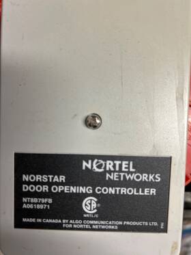 Nt8b79fb Nortel Norstar Door Opening Controller