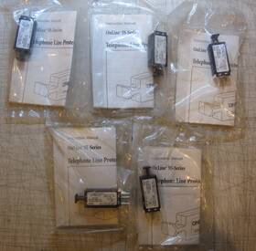 5sf-st300-tnp Oneac 9924 Lot 5 On-line Series Line Protectors New Sealed Bag