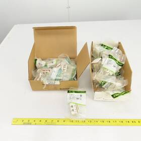 Or-s22rj25 Ortronics 2 Port Module Jack 110-180 Fog White Lot Of 38