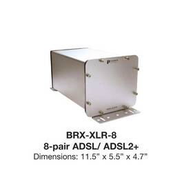 4xbrx-xlr-m Positron Access Solutions Asy-2015-01 New Brx-xlr-8 - Ip65 Enclosure 8 Amplified Adsl2 Pairs