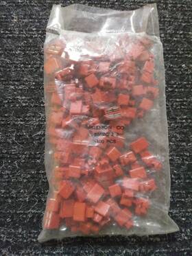 Smbc23 Siemon Red Bridging Clips For 66 Block Sealed Bag Of 100 Brand New