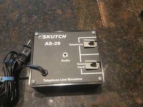 As-26 Skutch Sketch Telephone Line Simulator
