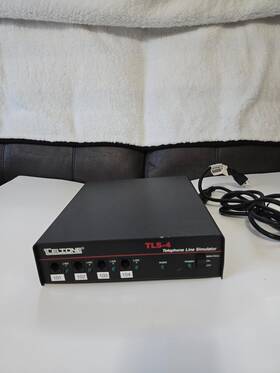 250-00193-01 Teltone Tls-04-01 Telephone Line Simulator Tested Working