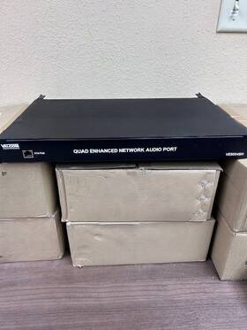 Ve8004br Valcom Network Page Zone Extender 4 Port Adapter Used Excellent Cond