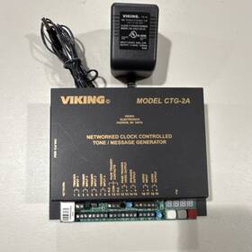 Ctg-2a Viking Networked Clock Controlled Tone Message Generator