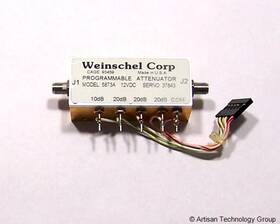 5873a Weinschel Programmable Attenuator